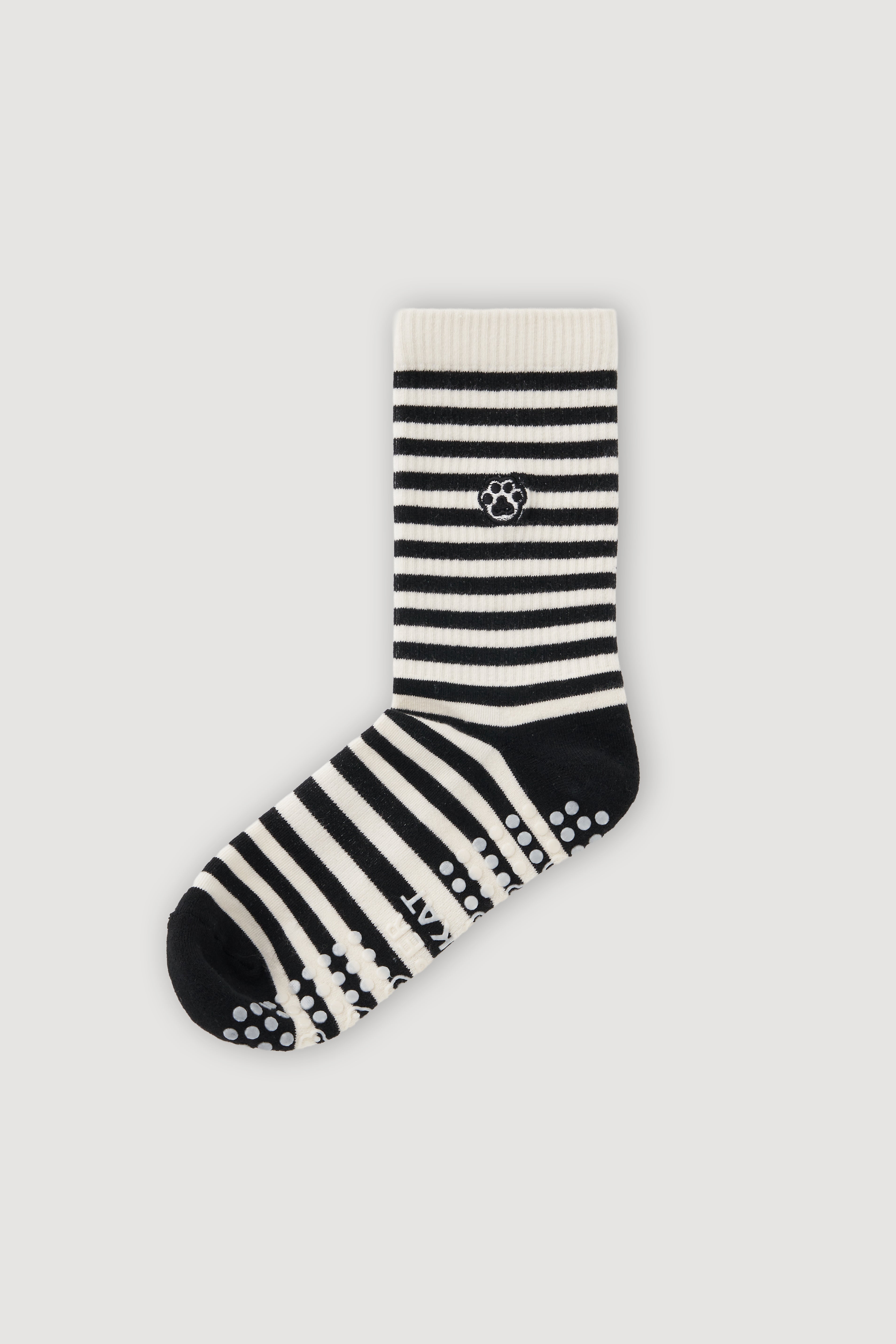 TAYLOR STRIPE GRIP SOCKS
