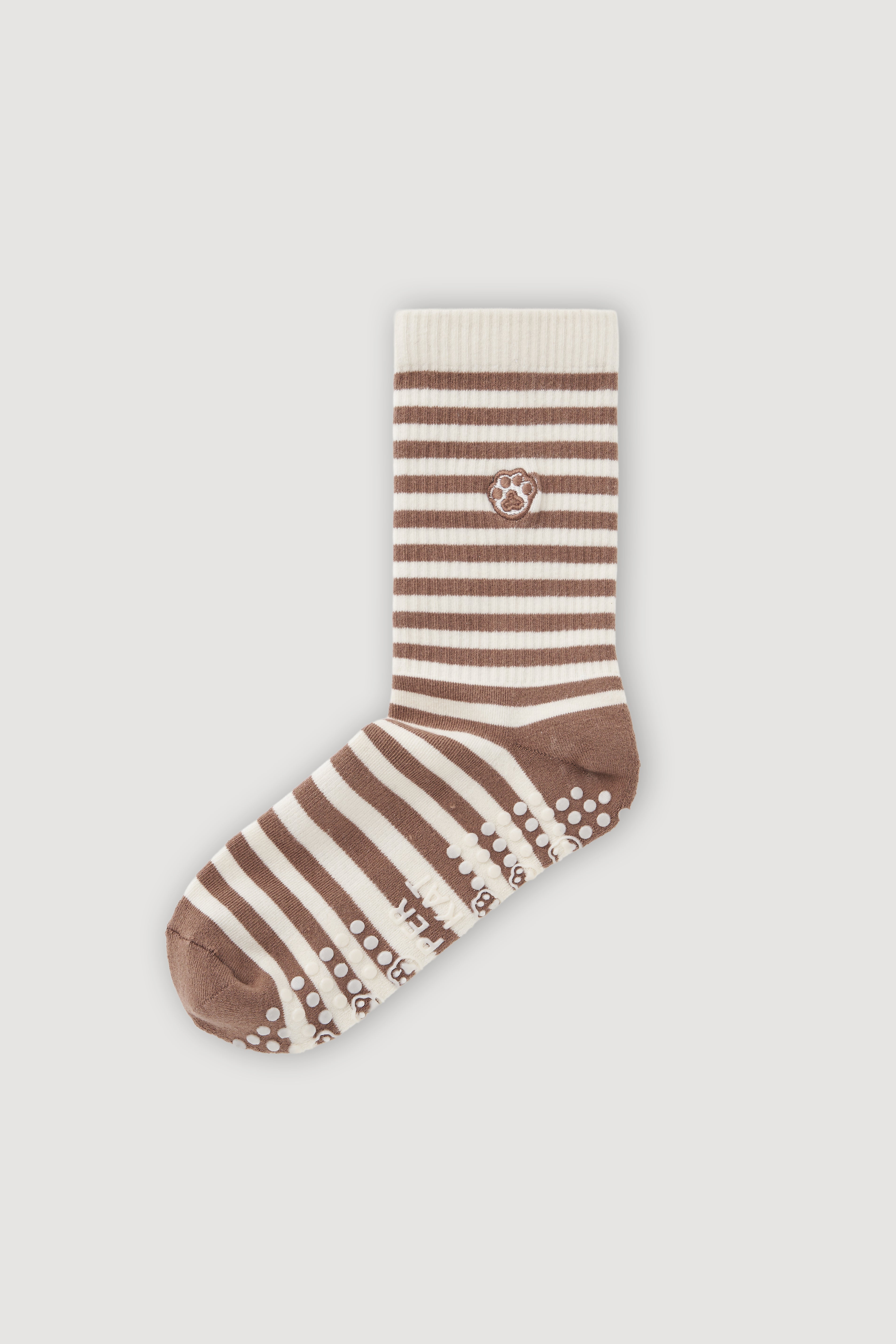 TAYLOR STRIPE GRIP SOCKS