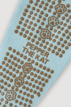 HAILEY TOE FREE GRIP SOCKS