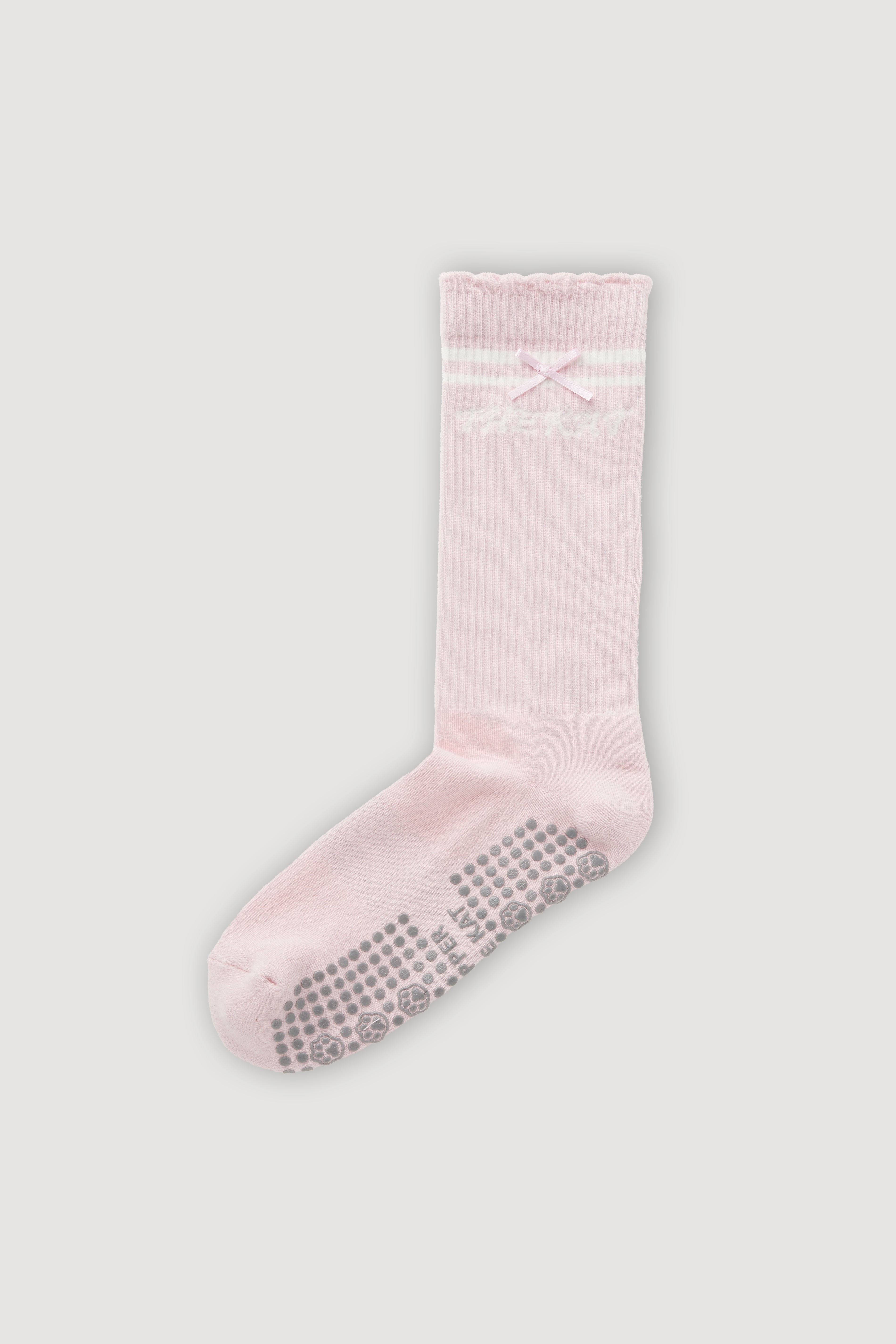 KATIE 'THE KAT' RIBBON GRIP SOCKS