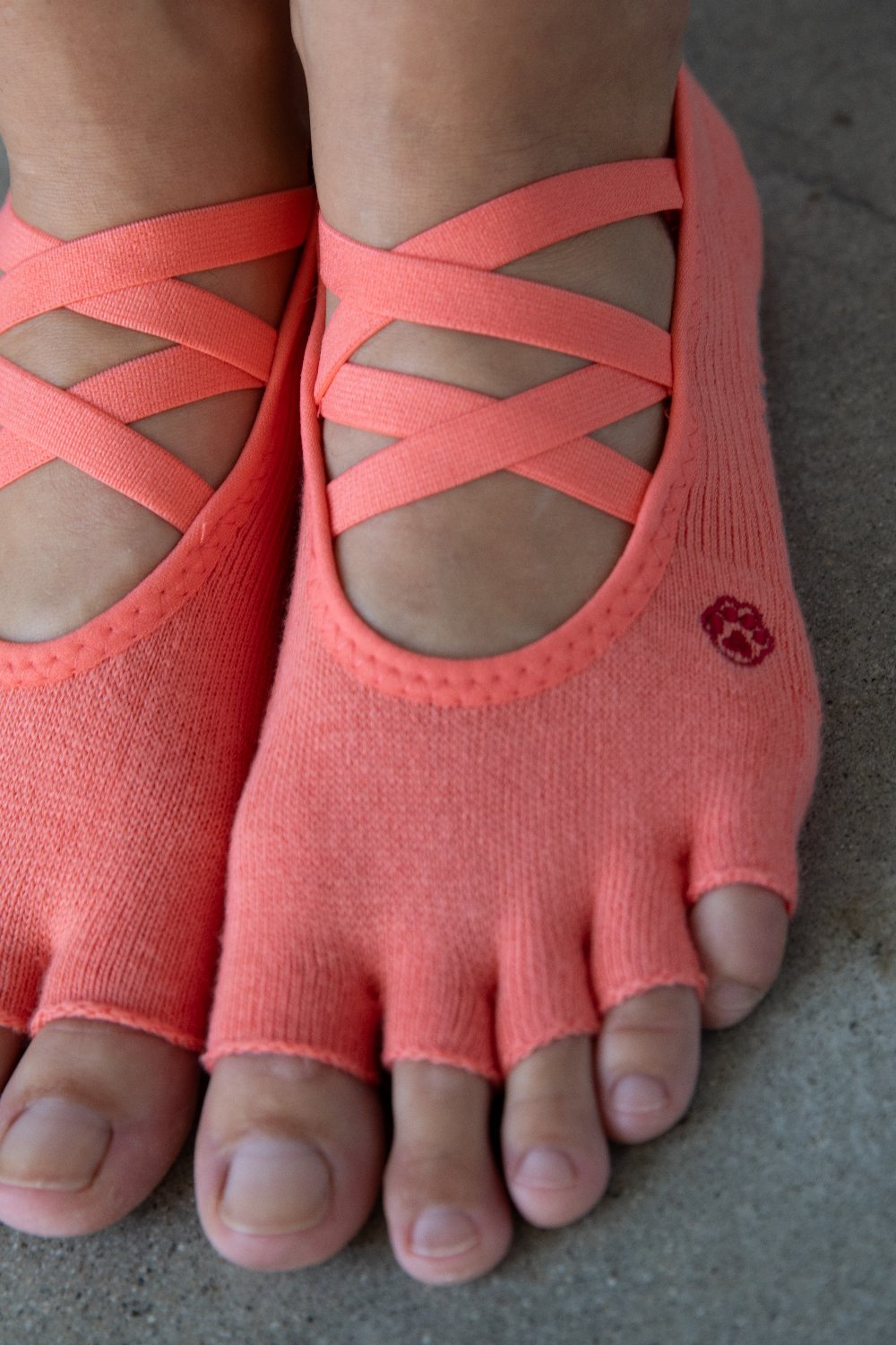 HAILEY TOE FREE GRIP SOCKS