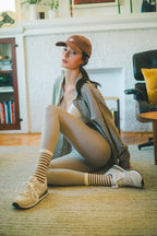 TAYLOR STRIPE GRIP SOCKS