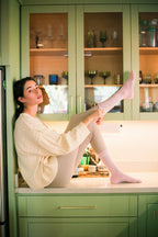 KATIE 'THE KAT' RIBBON GRIP SOCKS