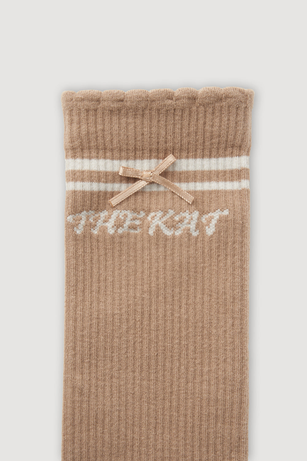 KATIE 'THE KAT' RIBBON GRIP SOCKS